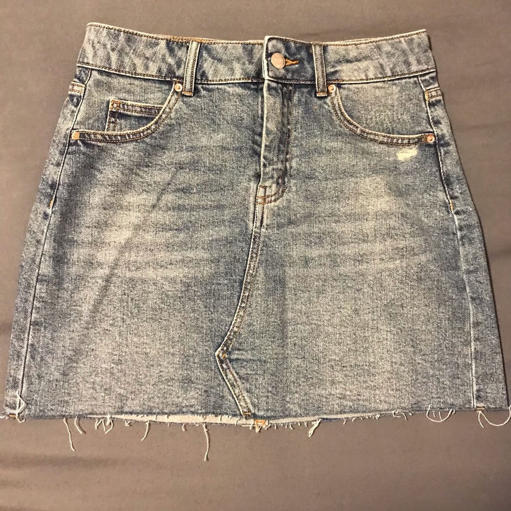 Wild fable high rise denim skirt